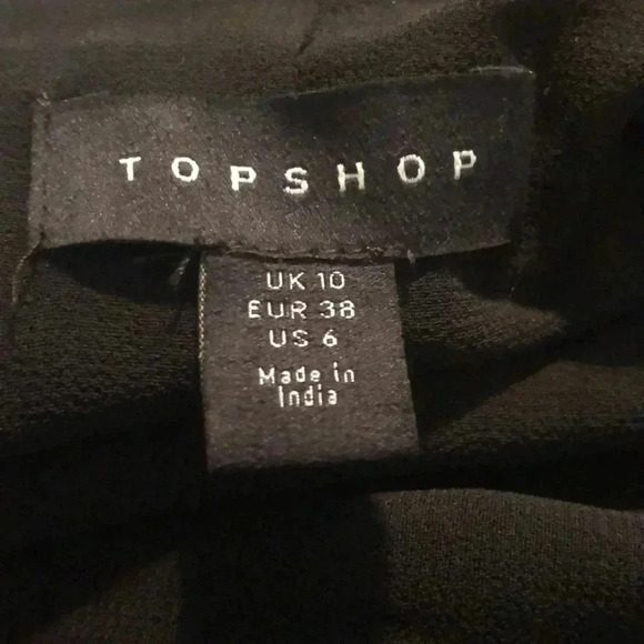 NEW TOPSHOP Idol Women's Size 6 Embellished Floral Long Midi Dress Chiffon - Picture 9 of 10